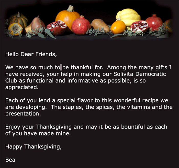 Happy Holoidays from the SDC Board!